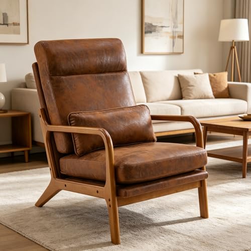 Fauteuil de Salon en Bois Massif Fauteuil de Salon en Bois Massif