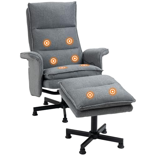 Fauteuil Massant Électrique avec Repose-Pieds Fauteuil Massant Électrique avec Repose-Pieds