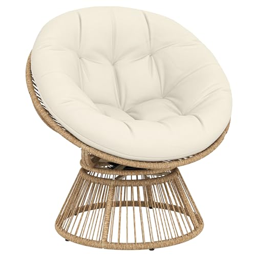 Fauteuil Papasan Pivotant 360° Confortable Fauteuil Papasan Pivotant 360° Confortable