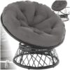 Fauteuil Papasan Rotin Design Pivotant 360° Fauteuil Papasan Rotin Design Pivotant 360°