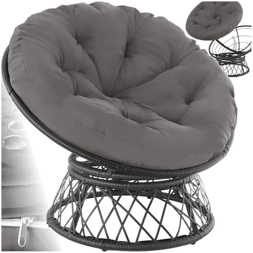 Fauteuil Papasan Rotin Design Pivotant 360° Fauteuil Papasan Rotin Design Pivotant 360°