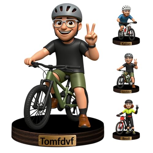 Figurine personnalisée de vélo en acrylique