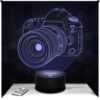 Lampe 3D Appareil Photo Tactile LED Lampe 3D Appareil Photo Tactile LED