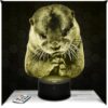 Lampe 3D Loutre - Décoration Animale Lampe 3D Loutre - Décoration Animale