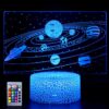 Lampe 3D Système Solaire VEILLEUSE