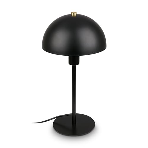 Lampe de chevet BRILONER en métal noir Lampe de chevet BRILONER en métal noir