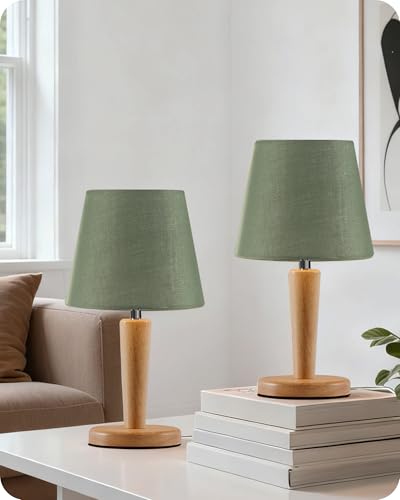 Lampe de Chevet en Bois - Lot de 2 Lampe de Chevet en Bois - Lot de 2