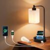 Lampe de chevet LED avec chargeur induction Lampe de chevet LED avec chargeur induction