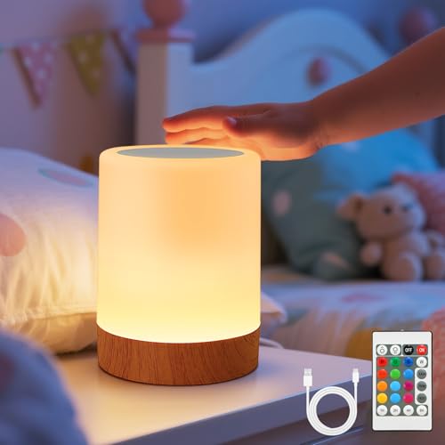 Lampe de chevet LED RGB sans fil Lampe de chevet LED RGB sans fil