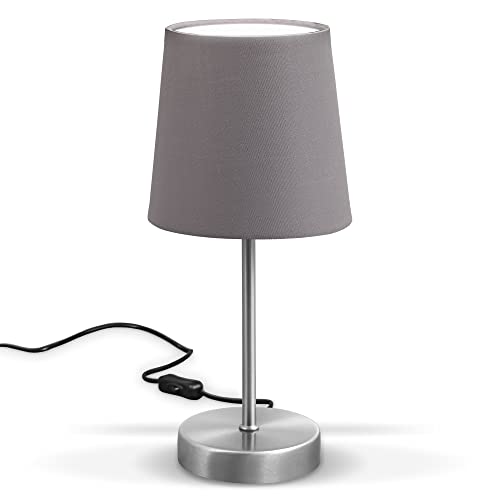 Lampe de chevet moderne en nickel mat Lampe de chevet moderne en nickel mat