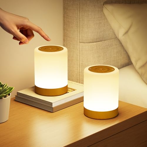 Lampe de Chevet Tactile LED Rechargeable Lampe de Chevet Tactile LED Rechargeable
