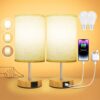 Lampe de Chevet Tactile Lot de 2