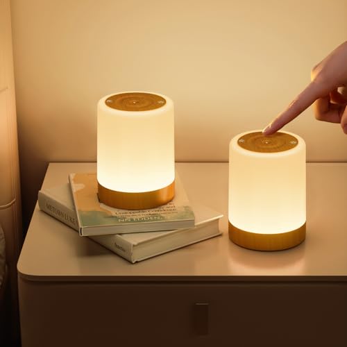Lampe de Chevet Tactile Rechargeable NIWOHOM Lampe de Chevet Tactile Rechargeable NIWOHOM