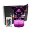 Lampe de table 3D Illusion Multicolore