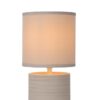 Lampe de table LUCIDE GREASBY Crème