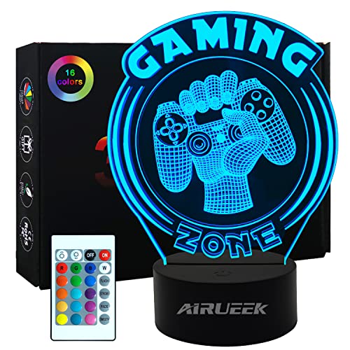 Lampe Illusion 3D AIRUEEK pour Gamers Lampe Illusion 3D AIRUEEK pour Gamers
