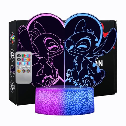 Lampe LED 3D Lilo et Stitch Lampe LED 3D Lilo et Stitch