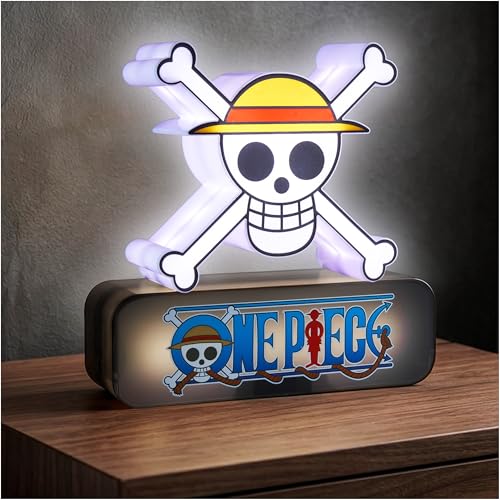 Lampe LED 3D Tête de Mort One Piece Lampe LED 3D Tête de Mort One Piece