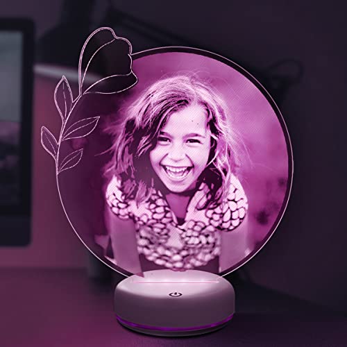 Lampe Photo Personnalisée par Gravure Laser Lampe Photo Personnalisée par Gravure Laser