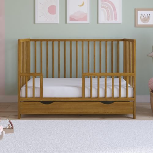 Lit Bébé 2-en-1 Asher avec Matelas Lit Bébé 2-en-1 Asher avec Matelas