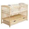 Lit Bébé 60x120 cm avec Tiroir