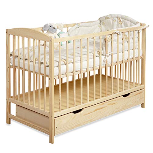 Lit Bébé 60x120 cm avec Tiroir Lit Bébé 60x120 cm avec Tiroir