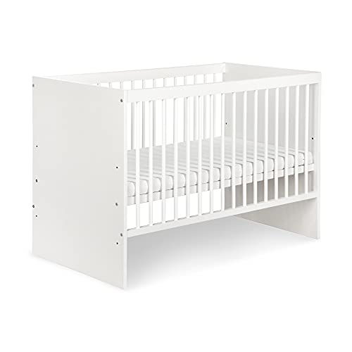 Lit Bébé KMbaby Tany Blanc 120x60 cm Lit Bébé KMbaby Tany Blanc 120x60 cm
