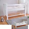 Lit Bébé Réglable avec Matelas Aloe Vera Lit Bébé Réglable avec Matelas Aloe Vera