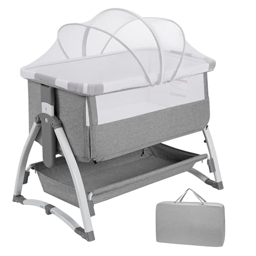Lit Bébé Évolutif 3 en 1 avec Moustiquaire Lit Bébé Évolutif 3 en 1 avec Moustiquaire