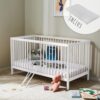 Lit bébé évolutif avec matelas inclus Lit bébé évolutif avec matelas inclus