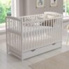 Lit Bébé Évolutif Jacob en Bois Blanc