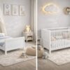 Lit bébé évolutif Nelly 120x60 cm Lit bébé évolutif Nelly 120x60 cm