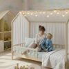 Lit Cabane Enfant 90x190 en Bois Massif Lit Cabane Enfant 90x190 en Bois Massif