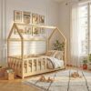Lit cabane Kiwi 70x140 avec sommier