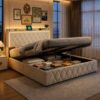 Lit Coffre 160x200cm avec Éclairage LED Lit Coffre 160x200cm avec Éclairage LED