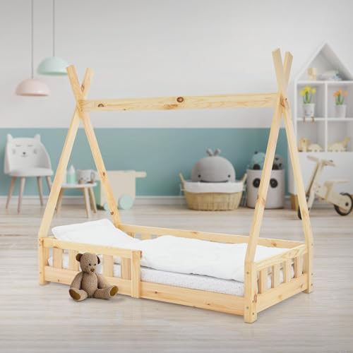 Lit d'enfant Tipi Nature en Pin Lit d'enfant Tipi Nature en Pin