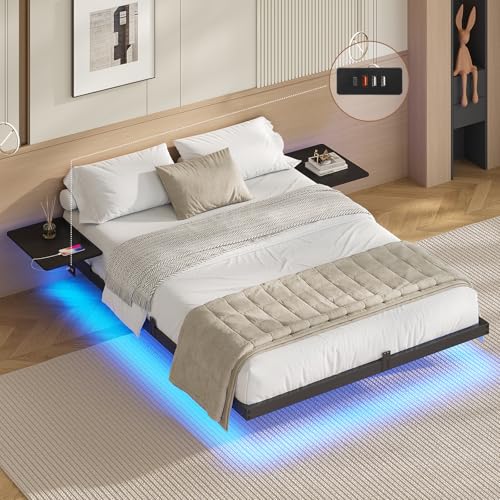 Lit Double 140x190 avec Éclairage LED
