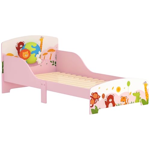 Lit Enfant AIYAPLAY Motif Animal Rose Lit Enfant AIYAPLAY Motif Animal Rose