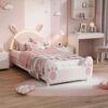 Lit Enfant Rembourré avec LED 90x200 cm Lit Enfant Rembourré avec LED 90x200 cm