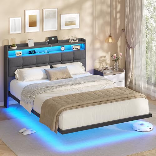 Lit Flottant LED AOGLLATI 140x190 CM