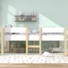Lit Mezzanine pour Enfant avec Rangement