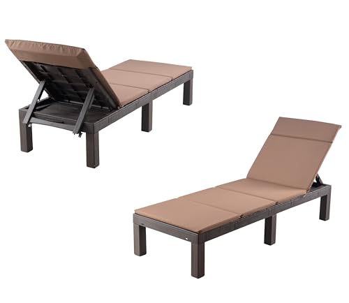 Lot de 2 Chaises Longues Pliables Lot de 2 Chaises Longues Pliables