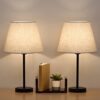 Lot de 2 lampes de chevet E27 Lot de 2 lampes de chevet E27