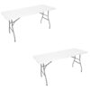 Lot de 2 Tables de Camping Pliantes