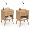 Lot de 2 Tables de Chevet Juliette