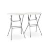Lot de 2 Tables Hautes Pliantes Gala