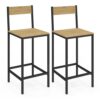 Lot de 2 tabourets de Bar Detroit