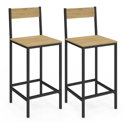 Lot de 2 tabourets de Bar Detroit Lot de 2 tabourets de Bar Detroit