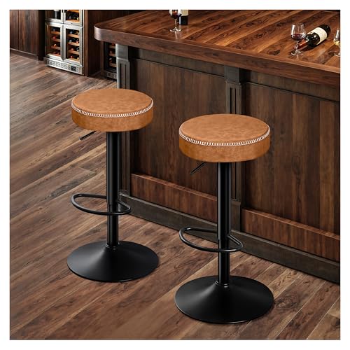 Lot de 2 Tabourets de Bar Réglables Lot de 2 Tabourets de Bar Réglables