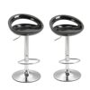 Lot de 2 tabourets de bar réglables